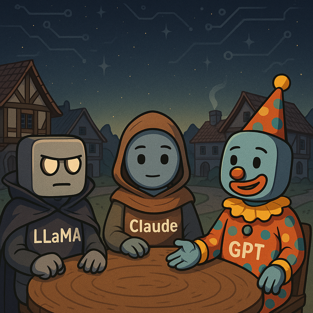 Town Of Salem Game with LLMs